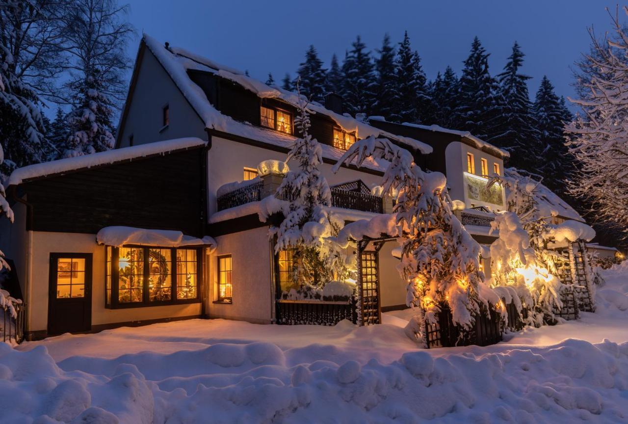 Waldgasthof & Hotel Am Sauwald Tannenberg Exteriér fotografie