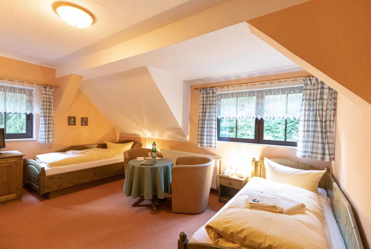 Waldgasthof & Hotel Am Sauwald Tannenberg Exteriér fotografie