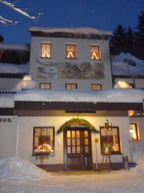 Waldgasthof & Hotel Am Sauwald Tannenberg Exteriér fotografie